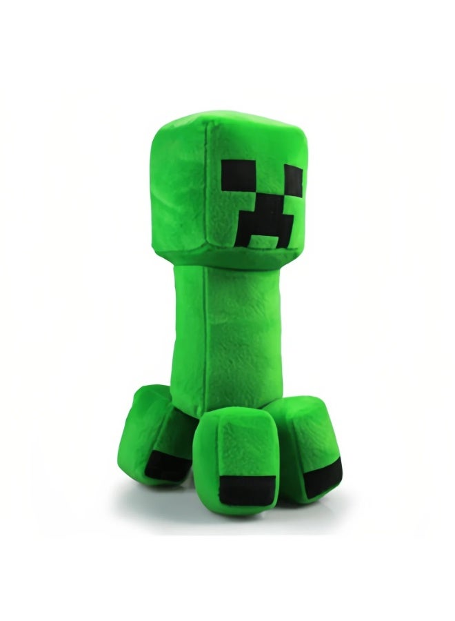 Minecraft Creeper Plush Pillow - 30 cm Soft Stuffed Character